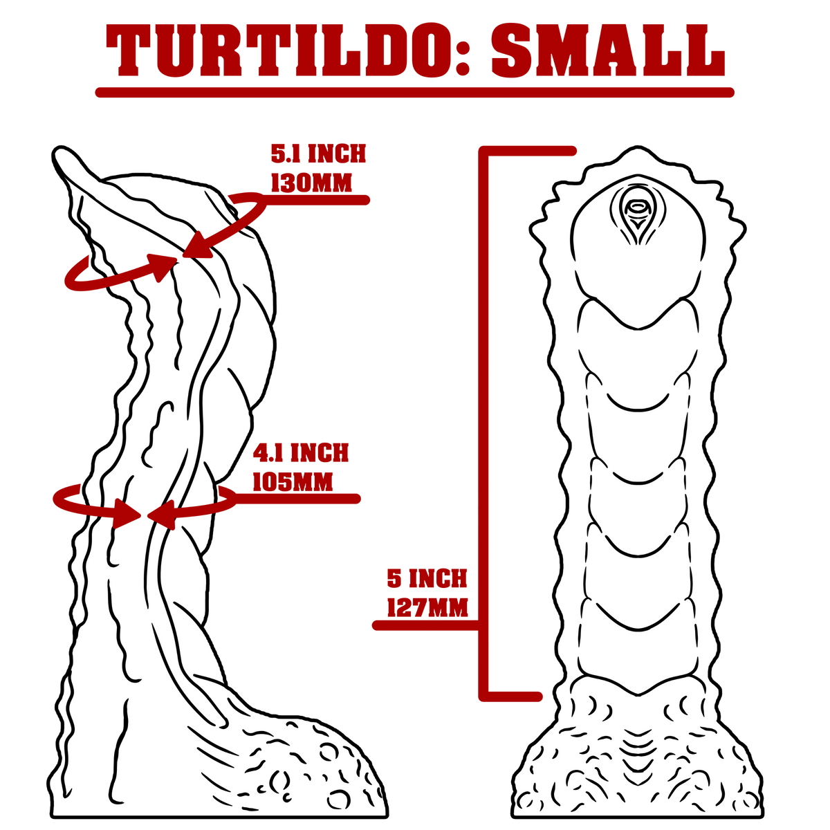 Turtildo [Small size, Soft EF 0030 firmness] 054